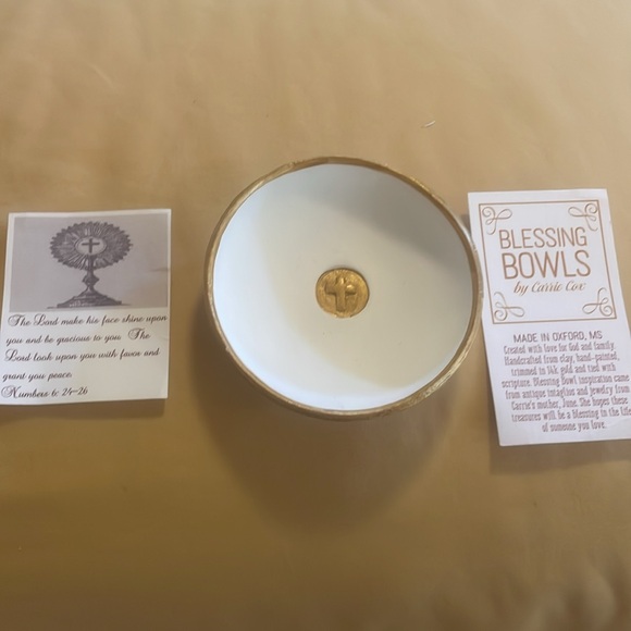 Brand New Blessing Bowl by Carrie Cox - Picture 2 of 4